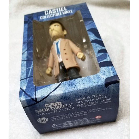 🆕️ BNIB Supernatural Box EXCLUSIVE Castiel angel vinyl figure Culturefly - Picture 2 of 3